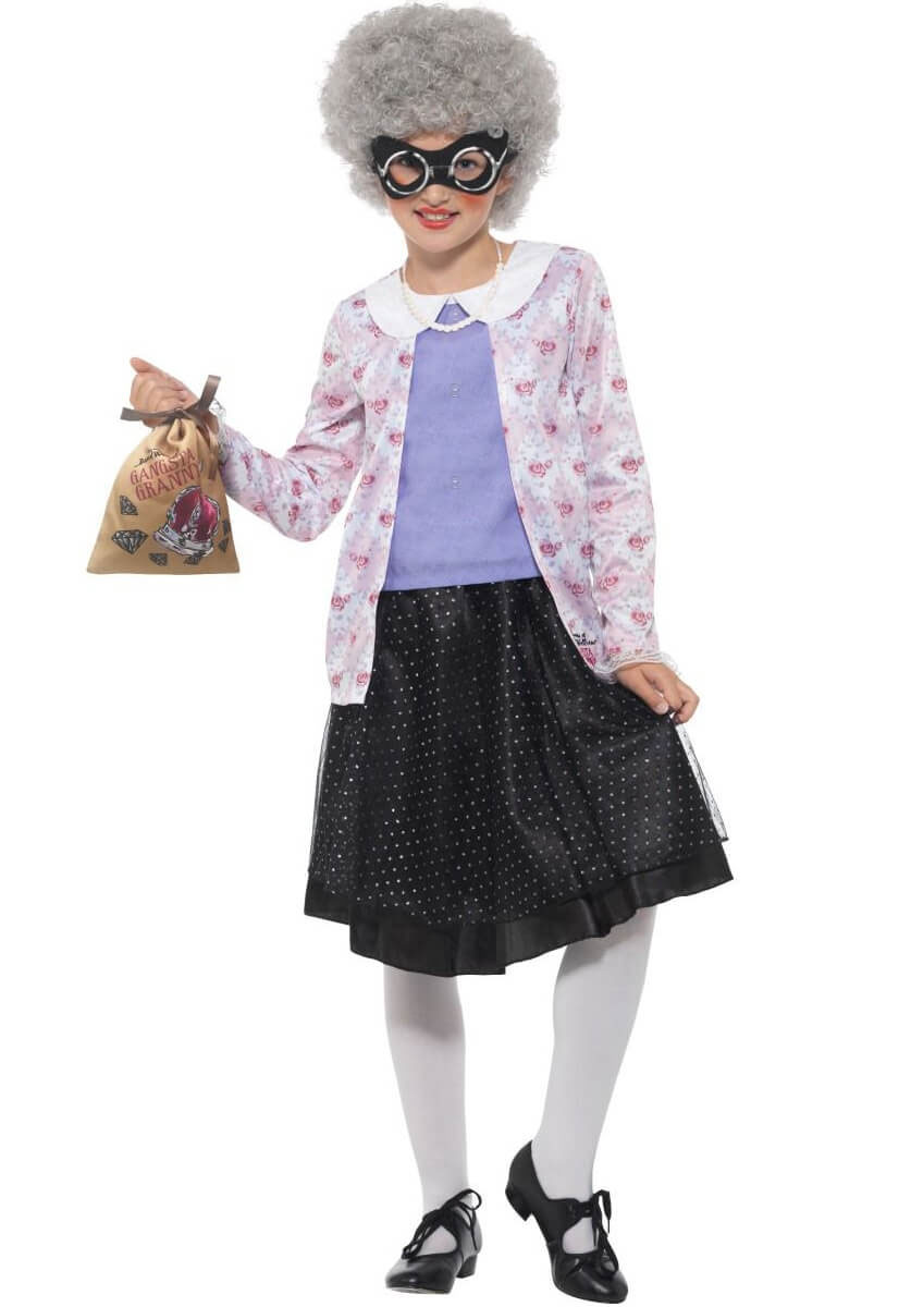 Gangster Granny Deluxe Costume, David Walliams