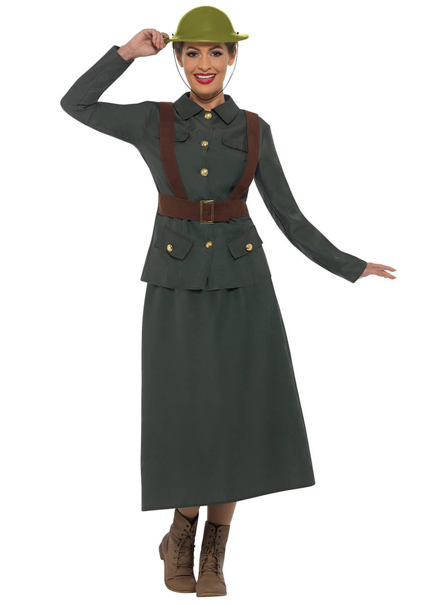 WW2 Army Warden Lady